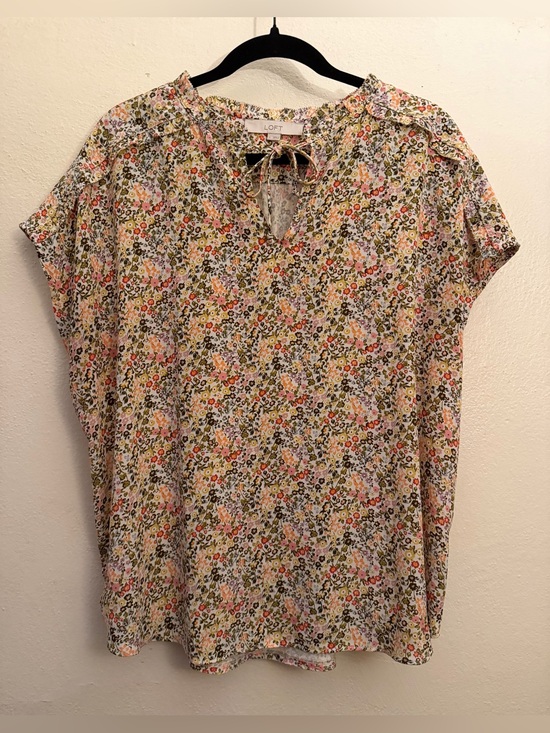 LOFT Tops - LOFT Autumn Floral Blouse for Fall size Large